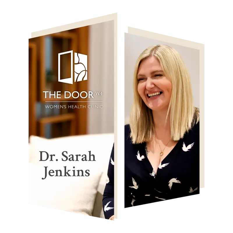 Dr Sarah Jenkins at The Door W4