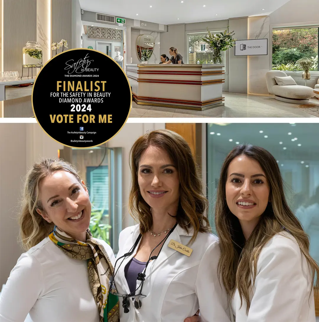 The Door W4 Clinic Shortlisted as Finalists for TWO Safety in Beauty Awards for 2024.